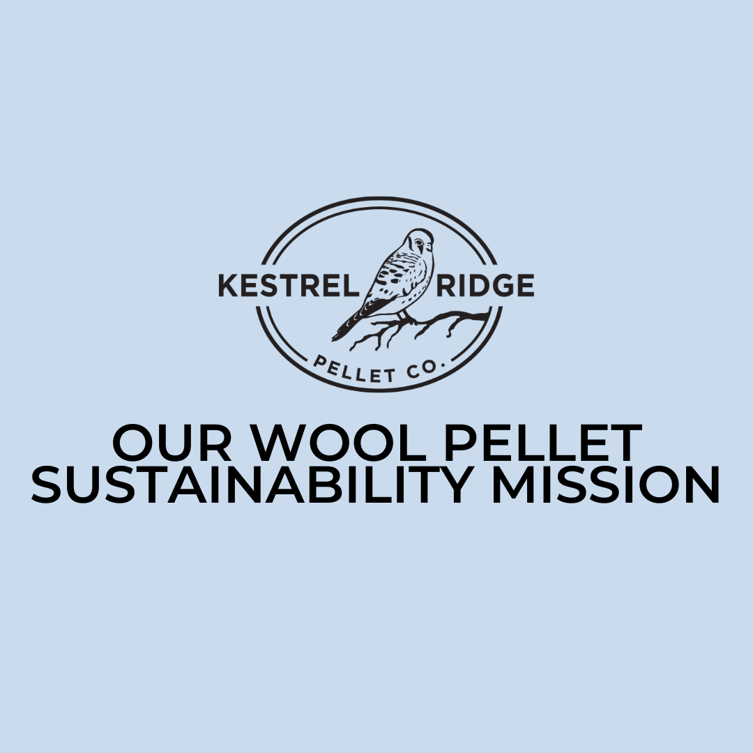 wool pellets sustainability mission