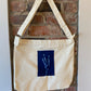 "Lavender" Cyanotype Zippered Canvas Tote Bag